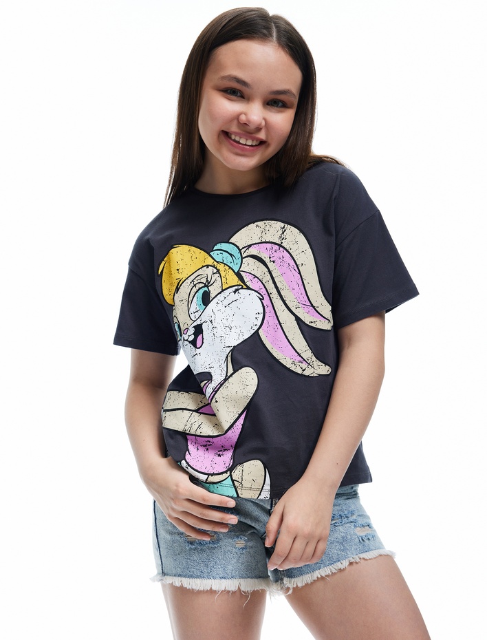 Devojčica Majica sa štampanim motivom Lole Bunny